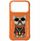 Mbulesë telefoni Nimmy Glasses Cool Dog, iPhone 17 Pro, Hardcase TPU PC, portokalli