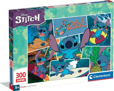Puzzle Clementoni Stitch 21742, 300 pjesë, 9-12 vjeç, shumëngjyrësh