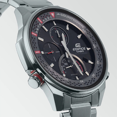 Orë dore për meshkuj Casio, e argjendtë