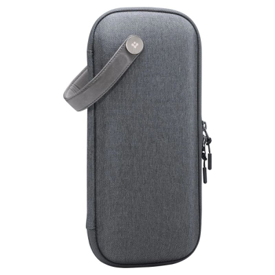 Çantë mbrojtëse Spigen Klasden Pouch Renewed, për Nintendo Switch 2, me rrip dore, gri charcoal