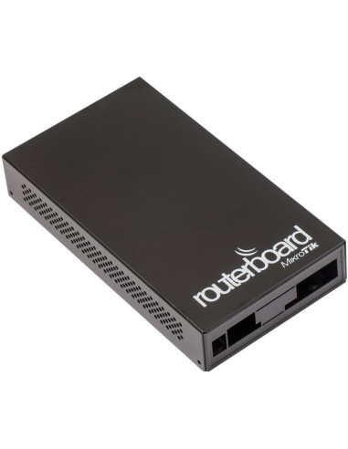 Kuti metalike MikroTik CA433U, për RB433, alumini, e zezë