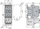 Kontaktor fuqie Lovato Electric BF2510A110, 25A 3-polësh, bobinë 110V AC, 1NO