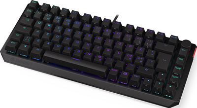Tastierë wireless Endorfy Thock 75, mekanike Kailh Red, RGB, e zezë
