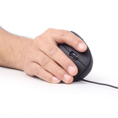 Maus Gembird MUS-ERGO-01, USB Type-A, ergonomik, i zi