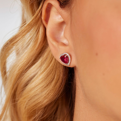 Vathë për femra Brosway Fancy Passion Ruby FPR142, të argjendtë/ fuchsia