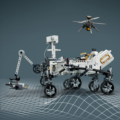Lodër konstruktore LEGO Technic NASA Mars Rover Perseverance 42158, set për me ndërtu, për kalamaj 10+