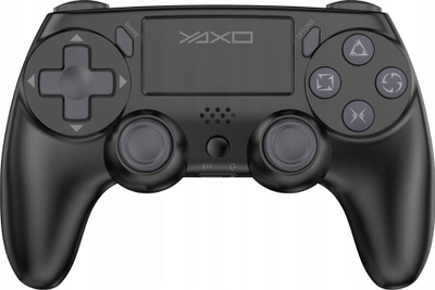 Gamepad Yaxo Viper Strike, pa tela, me dridhje, i zi