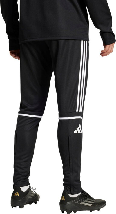 Pantallona stërvitje adidas Squadra 25 M JE2782, poliester 100%, të zeza