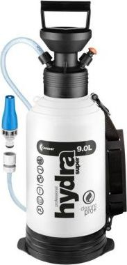 Spërkatës me presion Kwazar Hydra Super 9L, profesional, për kimikate, i bardhë