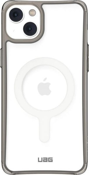 Mbështjellëse UAG Plyo për iPhone 14 Plus, 6.7\", MagSafe, transparente gri Grey Ash