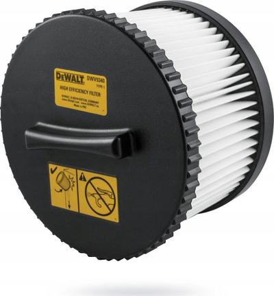 Filtër zëvendësues për fshesë me korrent Dewalt DWV900 DWV901 DWV902, 2 copë në pako, letër e palosme