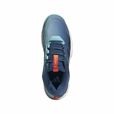 Atlete hendbolli Adidas Crazyflight 6 Mid, për në palestër, me rrjetë frymëmarrëse, blu