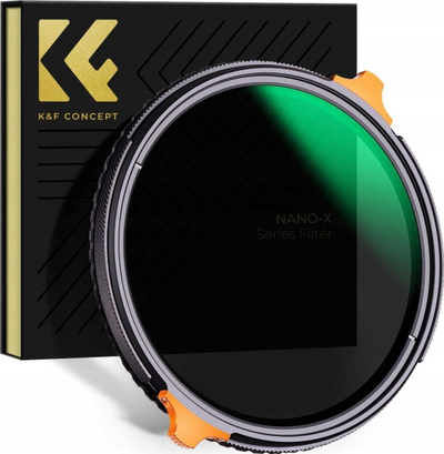 Filter hibrid K&amp;F Concept KF01.1911, 52mm, CPL Fader ND4 ND64, i zi