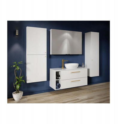 Tabaka banjoje Cersanit LARGA COUNTERTOP, 120 cm, e bardhë