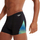 Rroba banje Speedo Allover Digital V-Cut Aquashorts Endurance+ për burra, të zeza