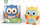 Lodër muzikore buf Askato Cheerful Musical Owl, me drita edhe me tinguj, me bateri, e verdhë ose e kaltër