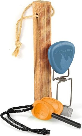 Set për ndezjen e zjarrit Light My Fire FireLighting Kit, 2 copë, me Swedish FireSteel dhe Tinder-on-a-Rope