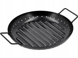 Tigan skare Lund Grill Pan, 30cm, çelik, i zi