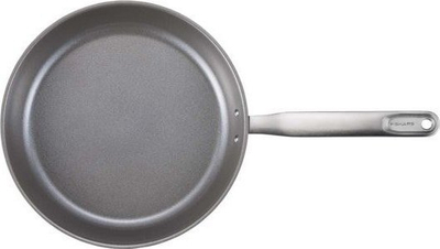 Tigan All Steel Fiskars, 28cm, çelik inox, i argjendtë