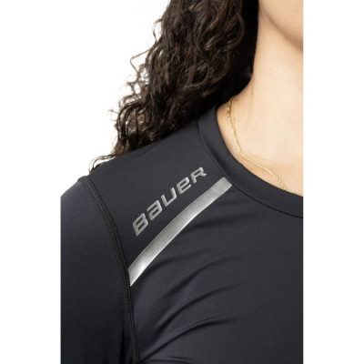 Bluzë bazë Bauer Baselayer Long Sleeve W, mëngë të gjata, për femra, e zezë