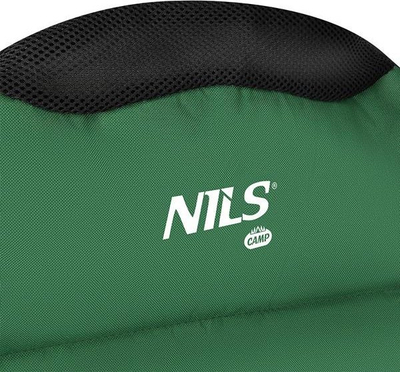 Karrige palosëse kampingu NILS, 130kg, me mbajtëse gote, jeshile kamuflazh