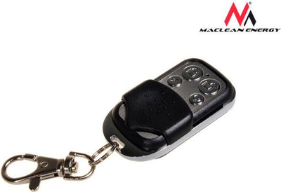 Универзален далечински управувач Maclean Pilot MCE97, самокопирачки, 433.92MHz, црн