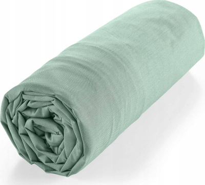 Çarçaf dopio me goma Douceur d'intérieur Cotton, 180x200 cm, 100% pambuk, jeshil