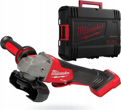 Аголна брусилка Milwaukee M18 FSAGV125XPDB-0X, 125 mm, без кабел, црвена