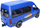 Lodër furgon Bruder MB Sprinter Transfer 02670, me figura, blu