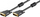 Kabllo DVI Goobay MM 1000 G, Dual Link DVI-D në DVI-D, 10m, e zezë