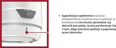 Bojler uji Ariston Lydos Hybrid WiFi 80, 1.2 kW, depozitë kondensimi 6.3 L, gri