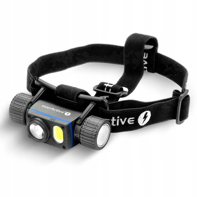 Dritë koke ACV Headlamp, e rikarikueshme, e zezë