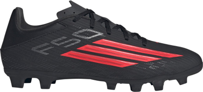 Këpucë futbolli Adidas F50 Club FG, për të rritur, për fusha të forta, të zeza