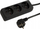 Zgjatues elektrik Network Power Strip, 3 priza, 3m, i zi