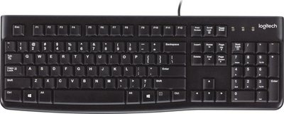 Tastierë Logitech K120 (920002508), US, e zezë