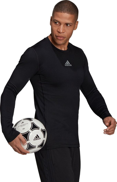 Bluzë termoaktive për meshkuj Adidas TechFit h23120, XL, e zezë