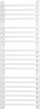 Radiator banjoje Edan WEST W08/50, 320W, çelik, i bardhë
