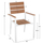 Kolltuk alumini Saga 55x55x86Hcm (HM5981.01), bardhë