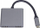 Adapter MST PremiumCord USB C në 2x HDMI, USB 3.0, 4K, gri