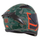 Helmetë integrale Cassida Aero ATCK, polikarbonat, xham Pinlock, jeshile e zezë gri portokalli