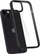 Mbulesë telefoni Spigen Crystal Hybrid për iPhone 13, TPU dhe polikarbonat, transparente, kornizë e zezë