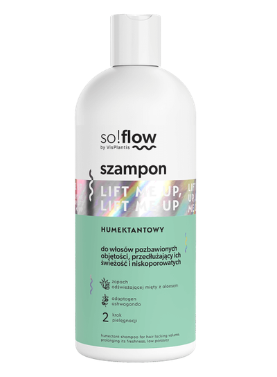 Shampo për volum të flokëve So!Flow Mint & Aloe, 300ml