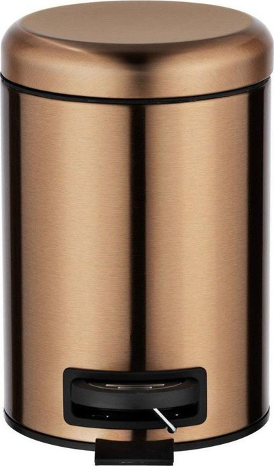 Kosh plehrash me pedale Wenko 50765, 3L, çelik inox, bakër