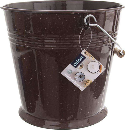 Kovë Orion Enamelled Bucket, 10L, kafe