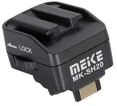 Adapter blici Meike MK SH20, hot shoe për Sony, i zi