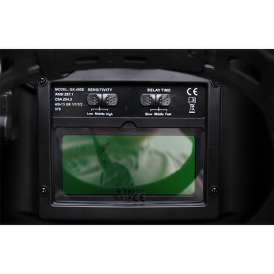 Helm saldimi Sthor 74480, errësim automatik DIN 9-13, fushë shikimi 92x42mm, i zi