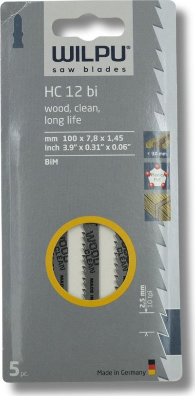 Teh sharre pendul WILPU HC 12 bi, 75mm, BiM, gri