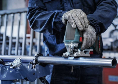 Tehe sharrë orbitale Bosch Pro T321 BF, metal, set 2 copë