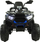 Quad elektrik për kalamaj 4x4, me telekomandë, LED, Bluetooth, blu me zi