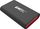 SSD portabël Emtec X210 Elite, 2TB, USB, i zi e kuqe